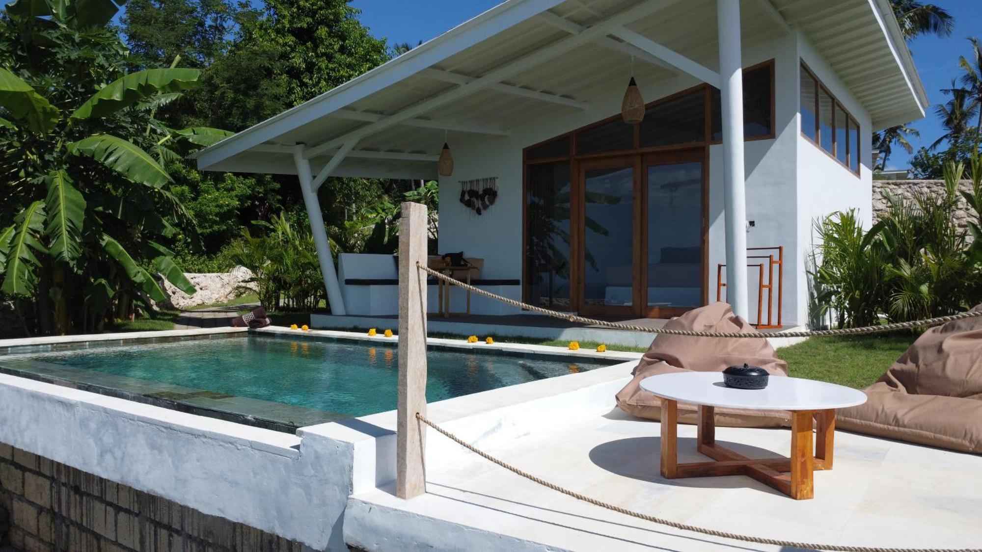 Eden Eco-Villas With Private Pool & Sea View - Adult Only Batumadeg Luaran gambar